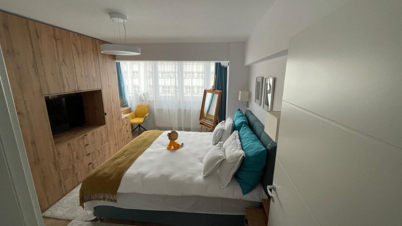Luxury Apart Dorobanti Bukares Bagian luar foto